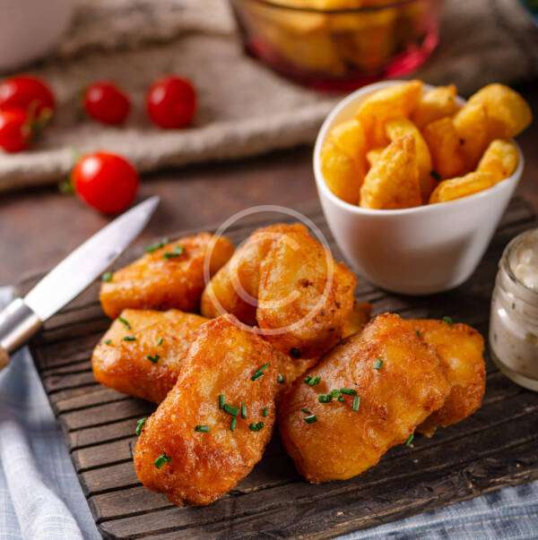 Golden Fish in Beer Batter
