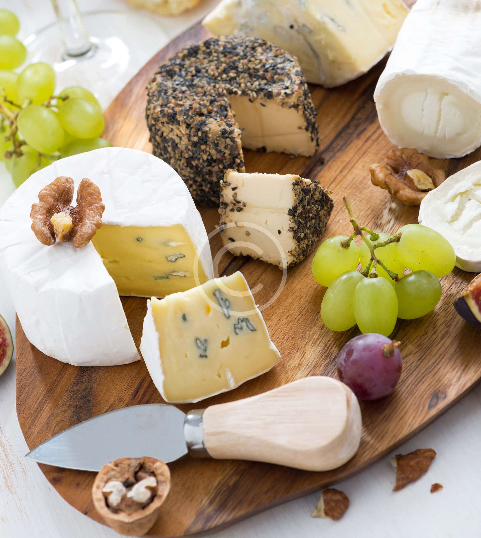 Olives, feta, goats cheese & cream cheese